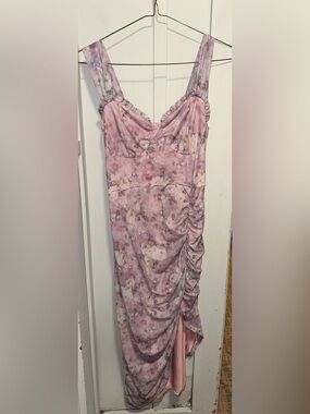 Women’s Floral Sweetheart Dress size L